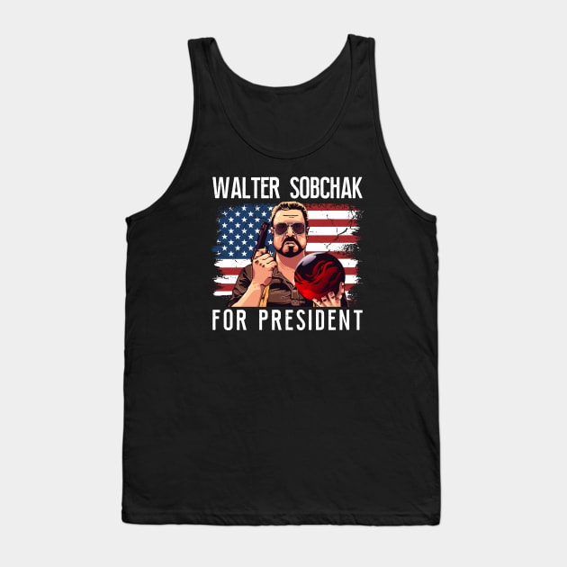 Walter Sobchak 24 For President Tank Top by MIKOLTN